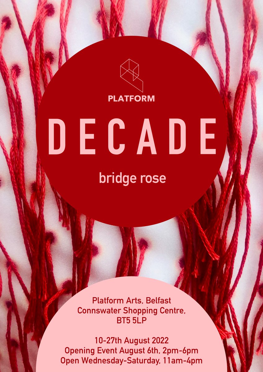 New exhibition launching this Saturday along with an artist talk as part of @EastSideArtsBel ! See you then!