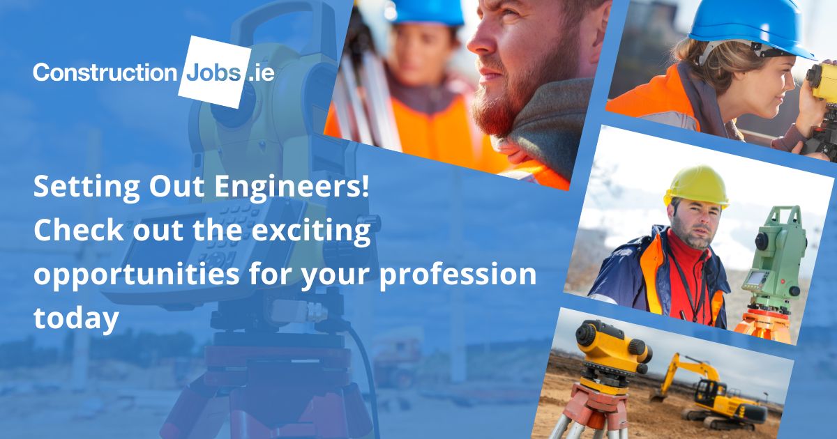 ConstructJobsie's tweet image. Setting Out Engineers! Check out the latest exciting opportunities for your profession today #settingout #settingoutengineer #siteengineer #siteengineering #constructionjobs #construction #jobs ow.ly/ULOl50K4f18