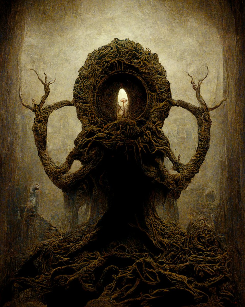 chekhoveugene's tweet image. Good Morning 😃☀️🍵

#guillermodeltoro #labyrint #fantasyart #midjourney