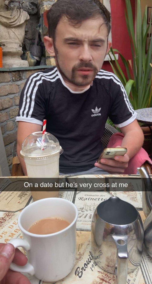 minimikec11's tweet photo. On a date but he’s very cross with me #upballyheigue https://t.co/PdNwWK9T11