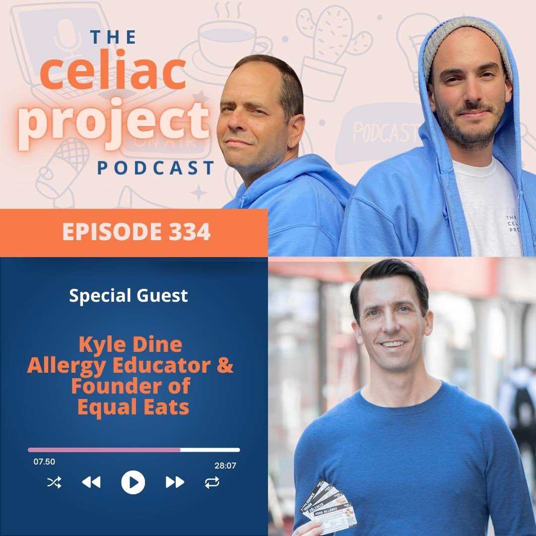 Guest <a href="/kyledine/">Kyle Dine</a>, #allergy educator and founder of <a href="/Equal_Eats/">Equal Eats</a> shares his inspiring journey, starting with a life filled with limits, and how he overcame these obstacles, helping so many others do the same!  🎧 EP 334 - celiacproject.com/the-podcast/