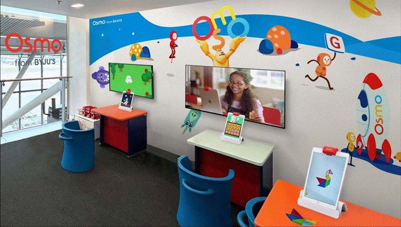 Choksi1978's tweet photo. Osmo from BYJU’S will be available to kids traveling with lounge members within the British Airways. Now kids can have fun and learn at the same time, even during the travel https://t.co/aBgqDnsKwf