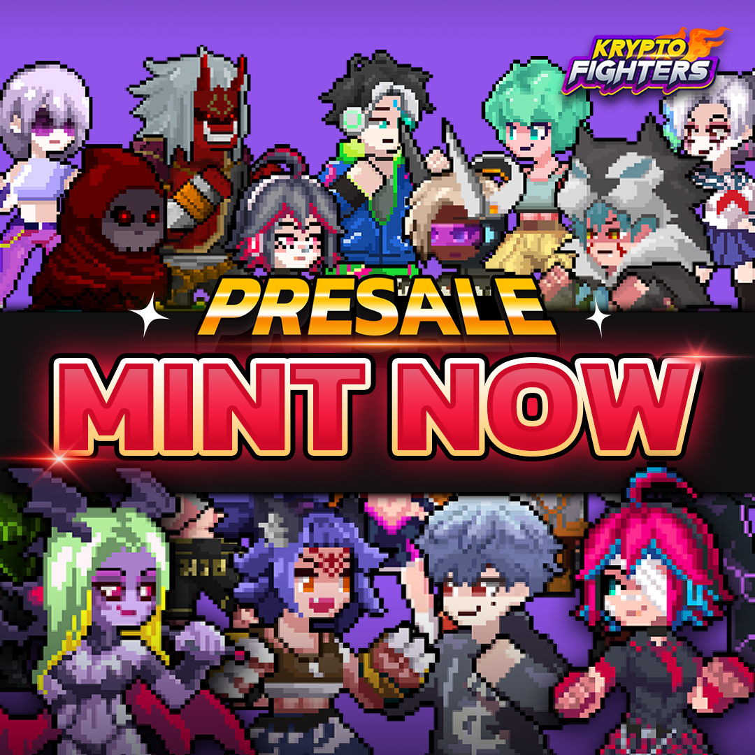 KryptoFighters's tweet photo. 🔥𝑷𝑹𝑬𝑺𝑨𝑳𝑬 𝑳𝑰𝑽𝑬 𝑵𝑶𝑾🔥
https://t.co/NZV4wFgFM2 

Lezzzzz go!!!
#KryptoFighters #Presale #PlayPunchRepeat https://t.co/kpo6VdrIxW