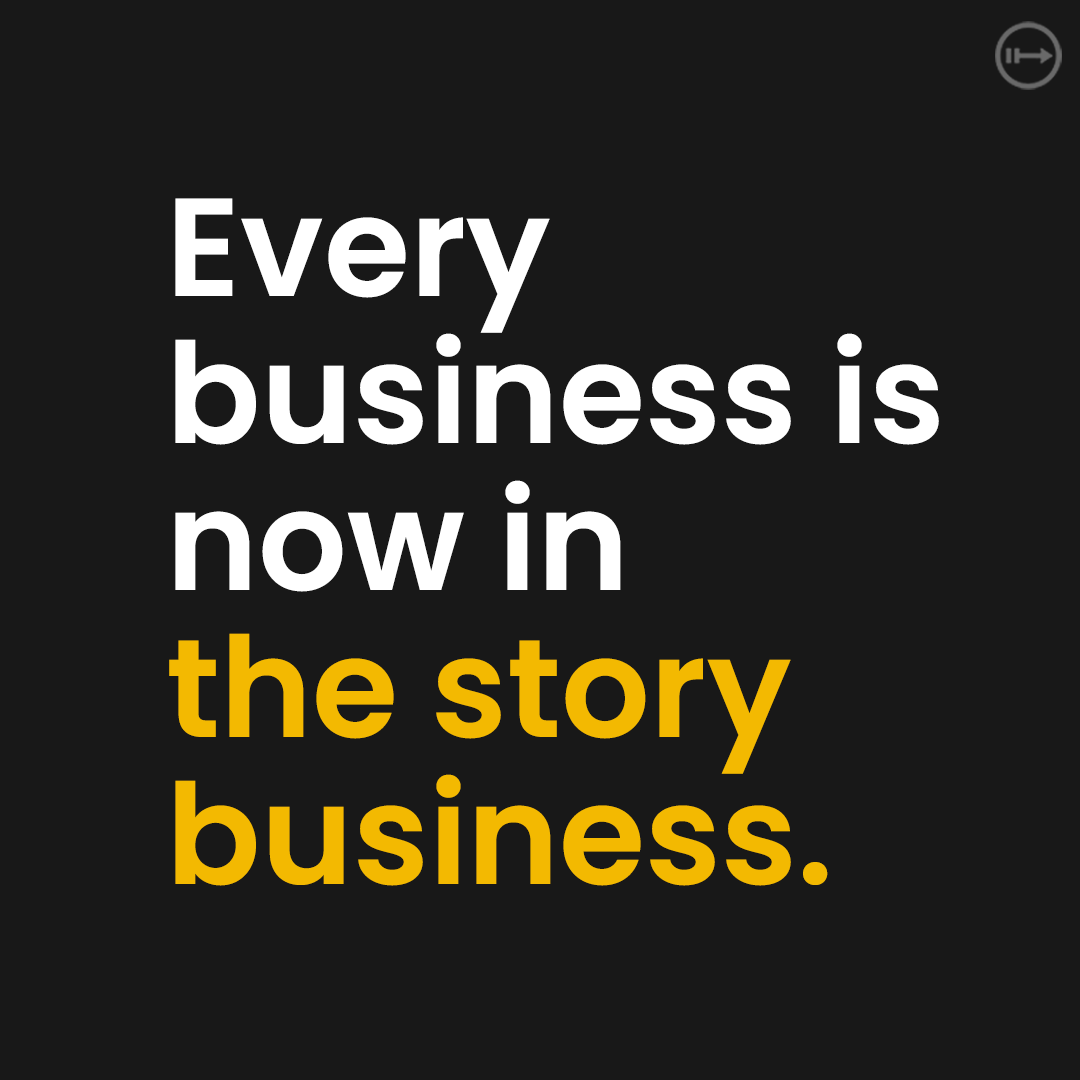 useglimmer's tweet photo. All businesses, all organizations, and even all individuals are media companies. Whether you’re a bike shop or a major retailer, it’s time to focus on your digital storefront. How? By transforming into a storytelling-first organization.

#storyeconomy #videoproduction https://t.co/pT8sfHgw6v
