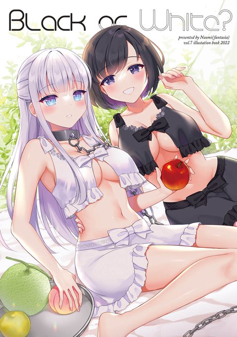 【告知🍈】新刊の予約始まりました!黒髪と白髪のイラスト本になります☺️✨
https://t.co/Q9SVtbHTK8 