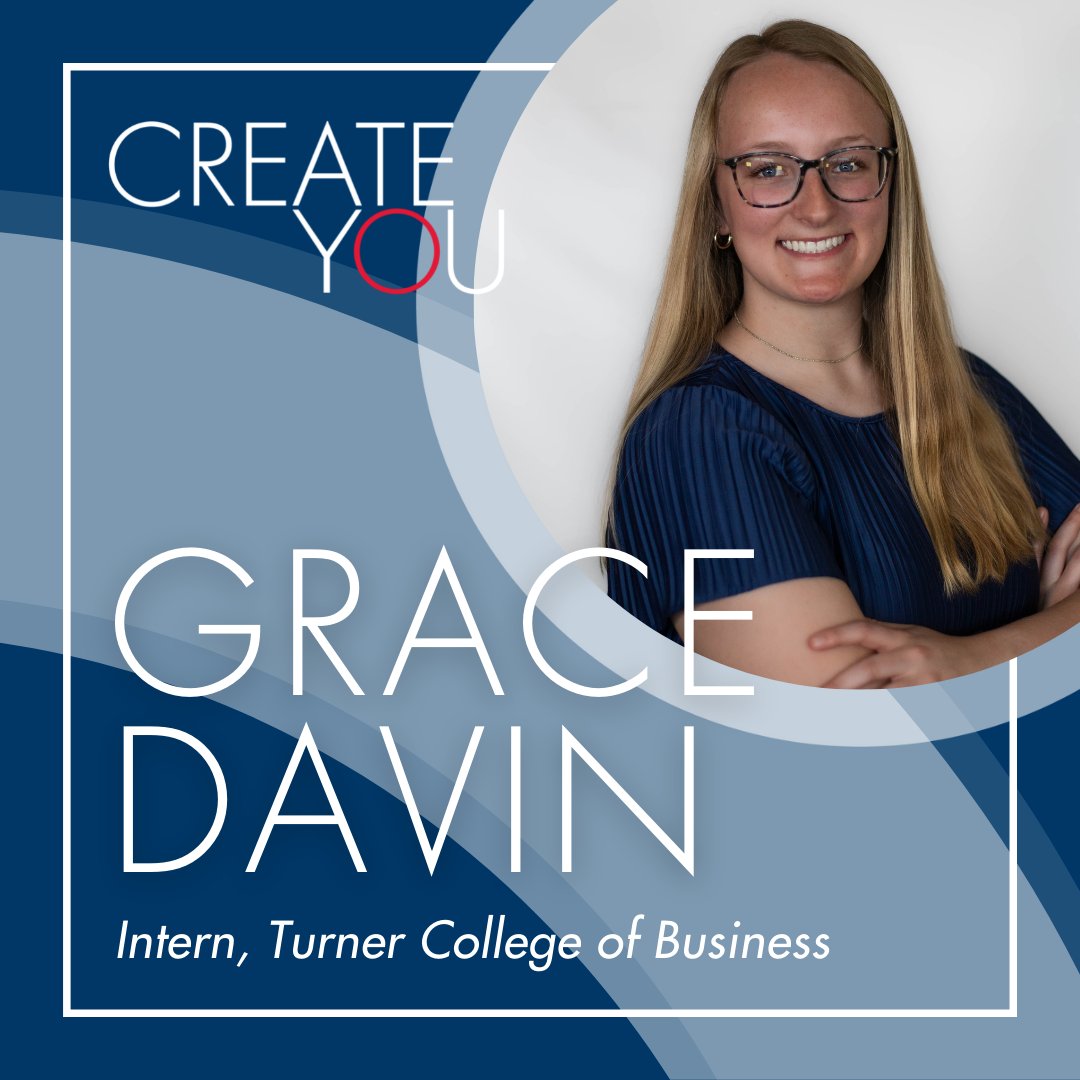 ColumbusState's tweet photo. Student Spotlight 📣 Grace Davin has been working as an intern with our very own @TurnerCollege. "I have had hands on experience with research, promotional efforts, and working under other data analysts and marketing PR representatives."
#CreativeToTheCore https://t.co/XSvN05H8Hh