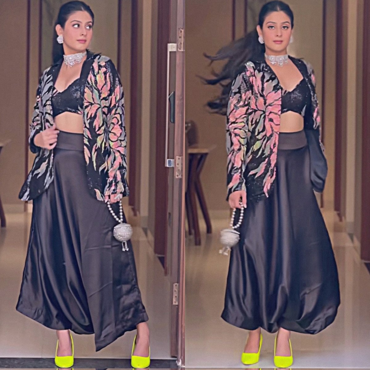ishasfandom's tweet photo. Omg! Just Look At Her😍💥🖤

-OUR GLAM QUEEN #IshaMalviya 👑✨ https://t.co/5LZSywFLhY