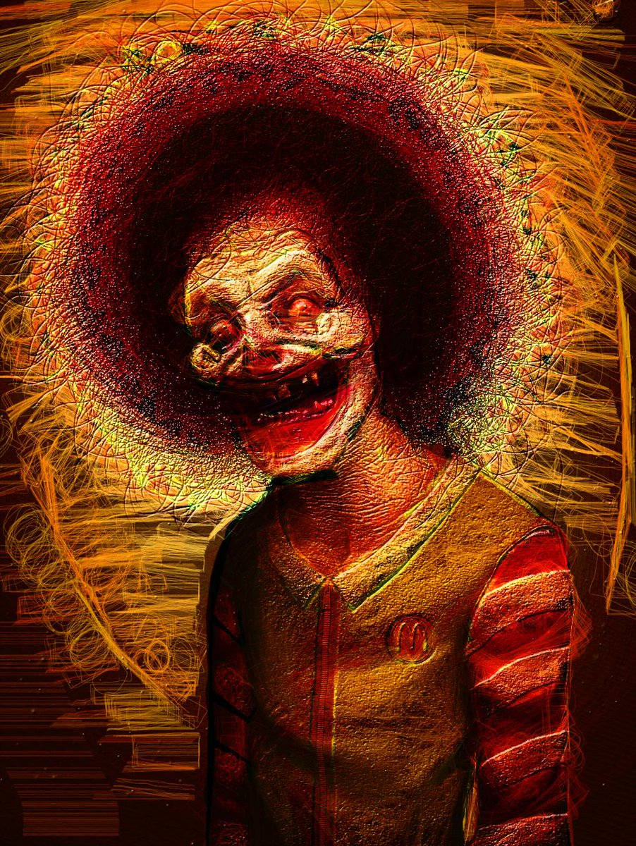 Scary Mcdonald 🍟🍔

#nft #nftcollector #McDonalds #paint #SolanaNFT
