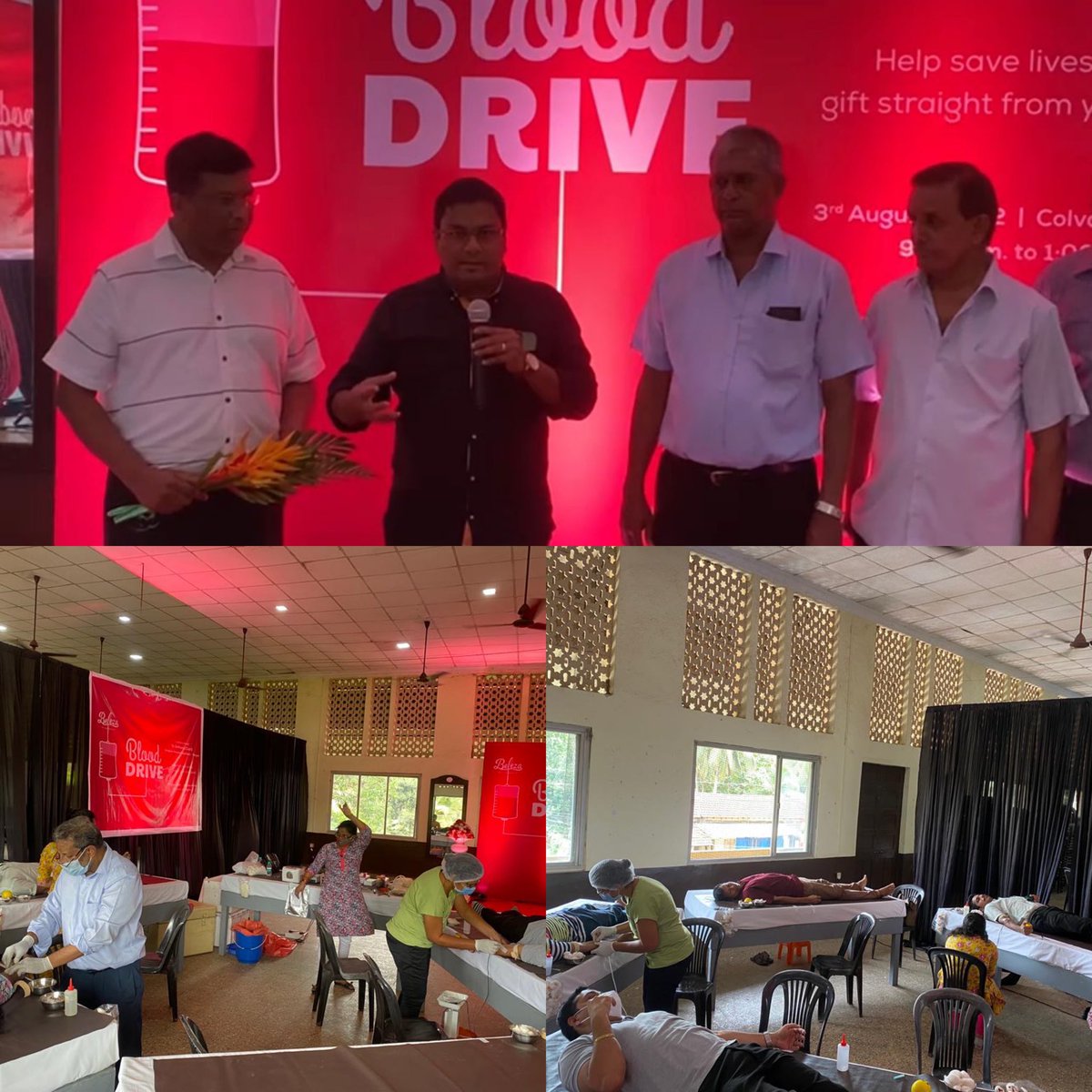 VenzyViegas's tweet photo. Launched “Virtual Blood Bank” concept opening before end of Monsoon, This was Declared during a Blood Drive organized by Beleza by the Sea Resort along with St Anthony Club at Colva Church Hall.
#blooddonation #DonateBloodSaveLife #aap4goa https://t.co/xOmeiUFIGz