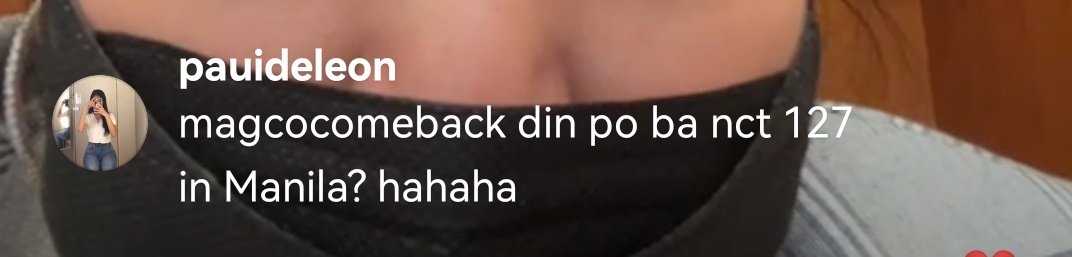 deleonpaulyne's tweet photo. inang's live

me: magccomeback din po ba nct 127 sa Manila? hahaha
inang: pauideleon.. yes definitely

OMG TRUELALU NA https://t.co/1SxBS9oIno