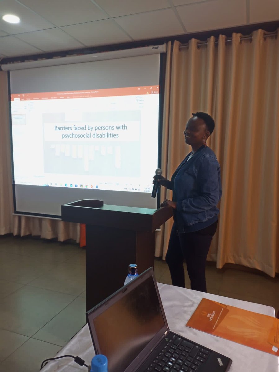 You don't need to be in an institution for several months because you are a person with Psychosocial disability. If only we can only work towards barriers reduction in order to help in schools, work&amp;employment, accomodations and accessibility of basic needs.#mindsafari #inclusion