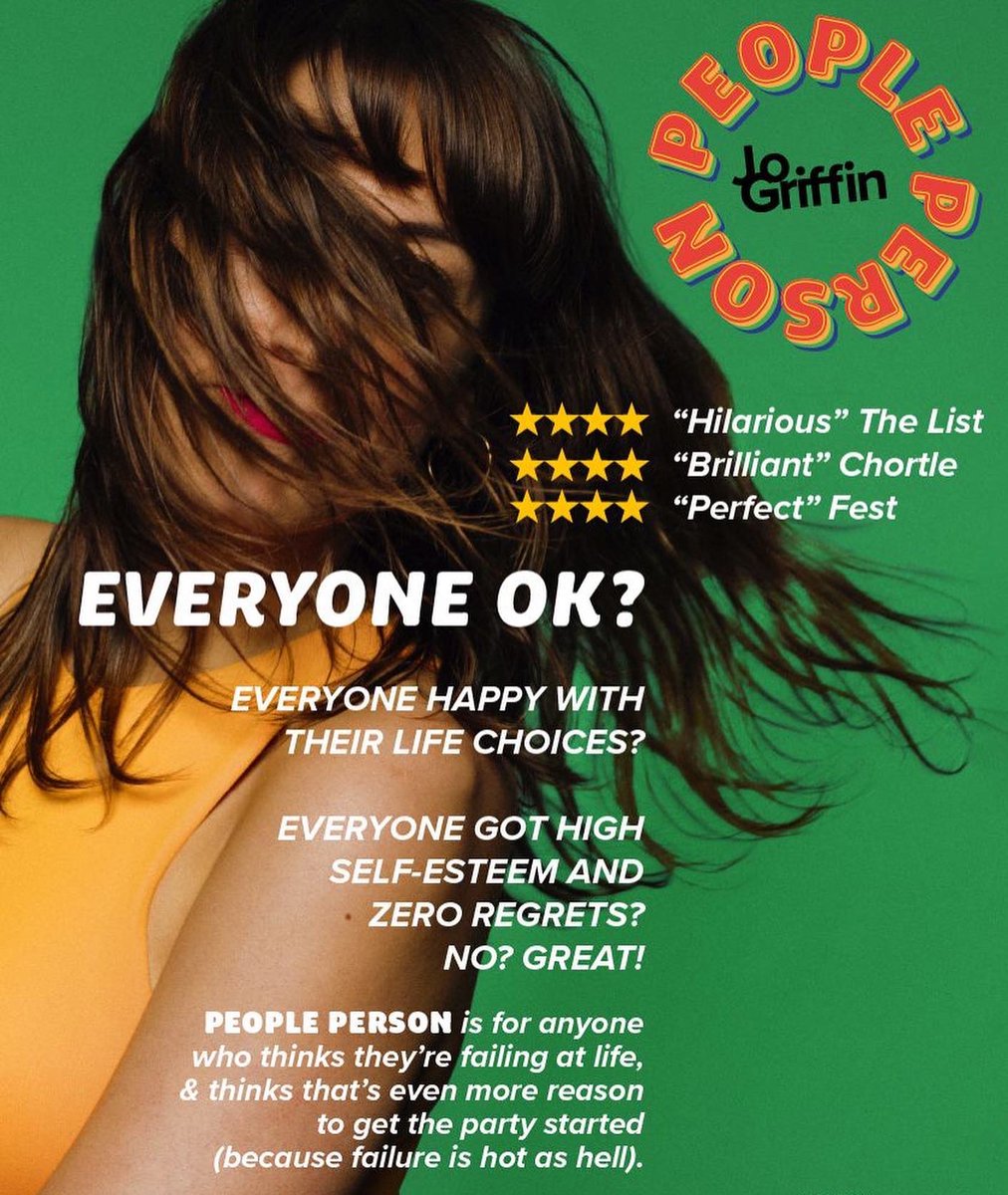 PEOPLE PERSON 1st show today! 7:10pm <a href="/AssemblyFest/">Assembly Festival</a> <a href="/edfringe/">Edinburgh Festival Fringe</a> Come see it while it’s wILd fUnKy &amp; fReSh! 💥