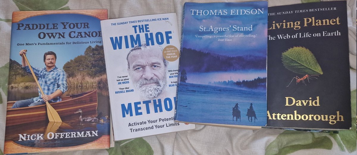 BenF29's tweet photo. Holiday well spent,
Some quality time with my wife following out one year anniversary.
Plus some quality time educating myself. 
Thanks to @Iceman_Hof @Nick_Offerman #DavidAttenborough and @BBC #thomaseidson #livingplanet #stagnesstand https://t.co/eiWQVbXskl