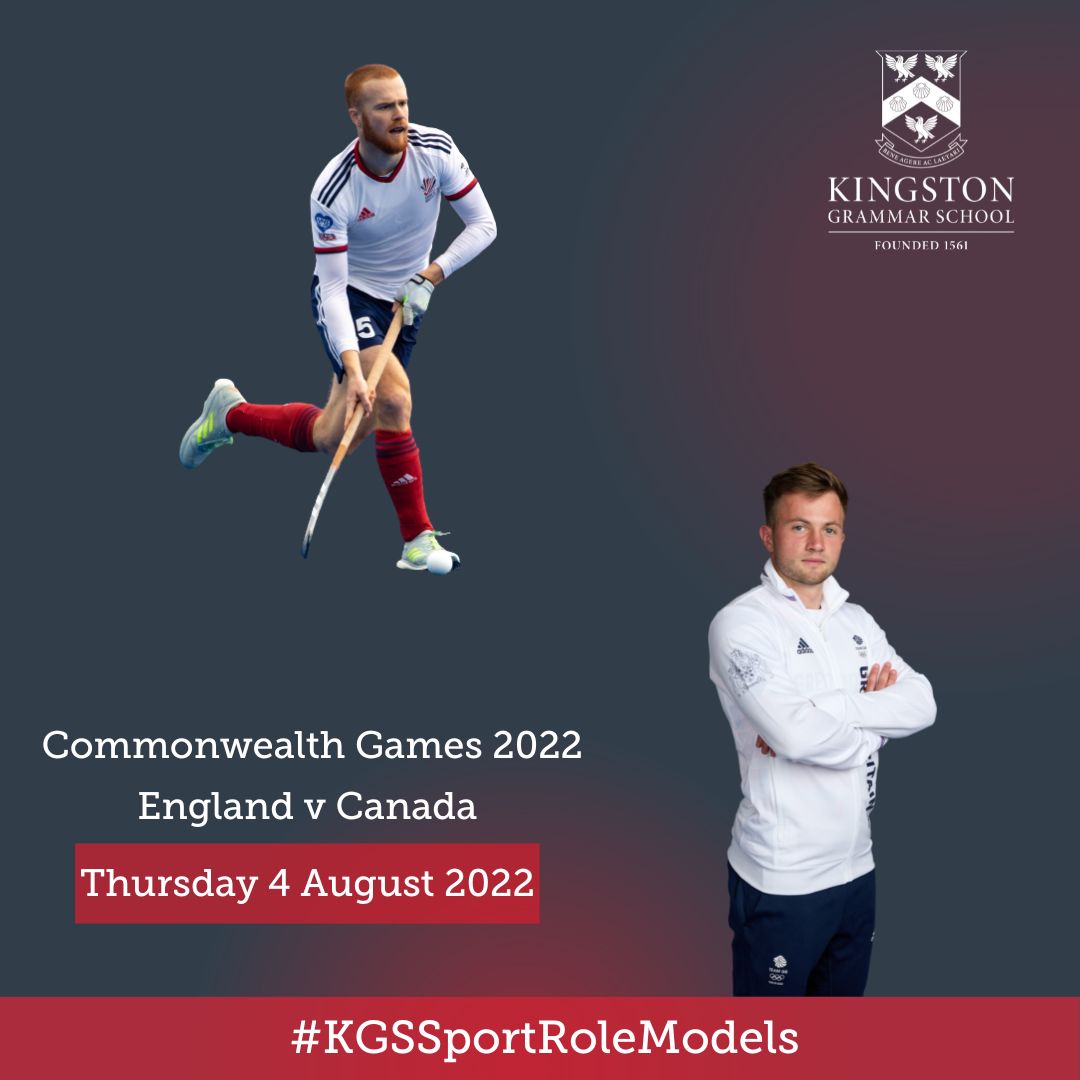 KGS1561's tweet photo. Good luck to our OKs @zachw_9 & Jack Waller and all the @EnglandHockey squad🏑 for tomorrow's match against Canada. We are rooting for you! @birminghamcg22 #CommonwealthGames2022 @KGSheadmaster #KGSSportRoleModels @KGS_Hockey #KGSSport @HMC_Org #B2022 #EnglandHockey #ThisIsKGS https://t.co/S99KftUgxN