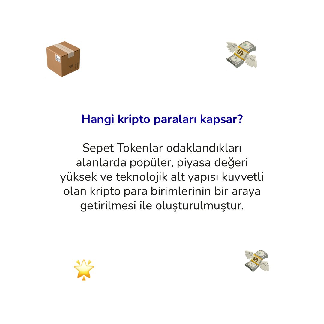 bitlocom's tweet photo. 🧐 3 soruda #SepetToken'ı özetledik: 

👉 Sepet Token nedir?
👉 Hangi kripto paraları kapsar?
👉 Nasıl takip ediliyor? https://t.co/BtdNx9ePOn