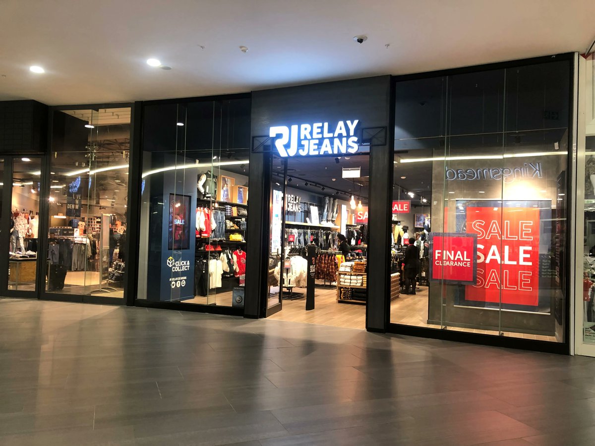 BaywestmallPE's tweet photo. Denim is a way of life ๐
Get your fashion fix at the brand-new #relayjeans store in Baywest Mall - offering premium branded jeans, men's clothing and accessories ๐
๐ You'll find the new store on the Upper Ground between Entrance 3 & 4. https://t.co/K9VQ2a8N4U