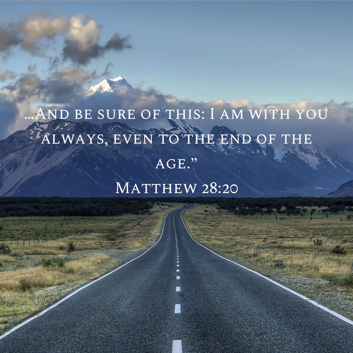coach_whitaker's tweet photo. This last half of the final verse of Matthew says it all…#Savior #PromiseKeeper #JesusLives #HeIsWithUs https://t.co/08bJZInYyk
