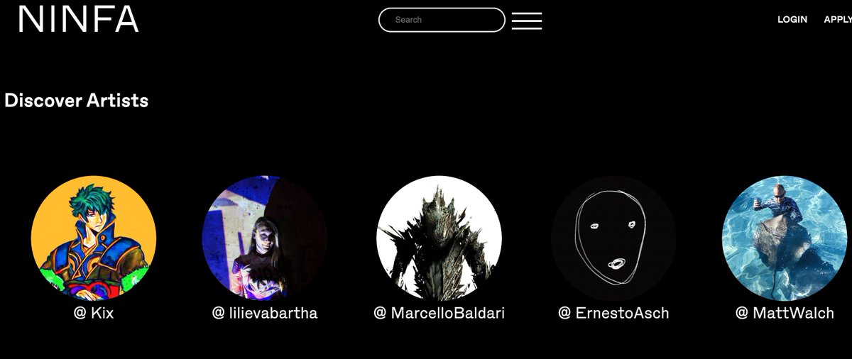 ernestoasch's tweet photo. Come visit @Ninfa_io 
A curated NFT marketplace connecting individuals, creators, art galleries, and brands to create and collect unique digital pieces.
#NinFamily #theNewOGs https://t.co/0CiFp5X6h5