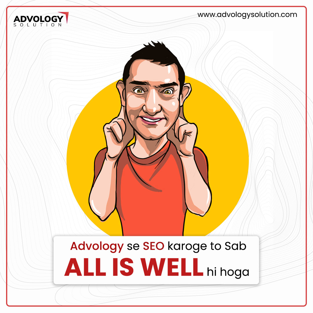 DigitalAdvology's tweet photo. Advology se SEO karoge to Sab ALL IS WELL hi hoga 

#advology #advologysolution #socialmediamarketing #socialmedia #marketingdigital #marketingstrategy #marketingagency #digitalmarketing #agencylife #seo #seoexpert #seostrategy #seospecialist #meme #trendingmemes #tropicalpost https://t.co/43ozttvXiU