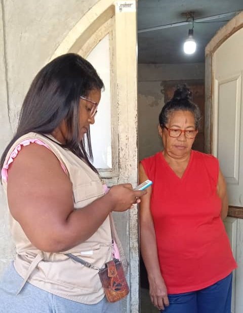 Equipo en territorio desplegado por el <a href="/INEVenezuela/">INE Venezuela</a> para la verificación del <a href="/XVCenso/">XV Censo Nacional de Población y Vivienda 2021</a>, presente en cada rincón del país 🇻🇪

#Autoempadrónate 
#VivaElTricolorNacional