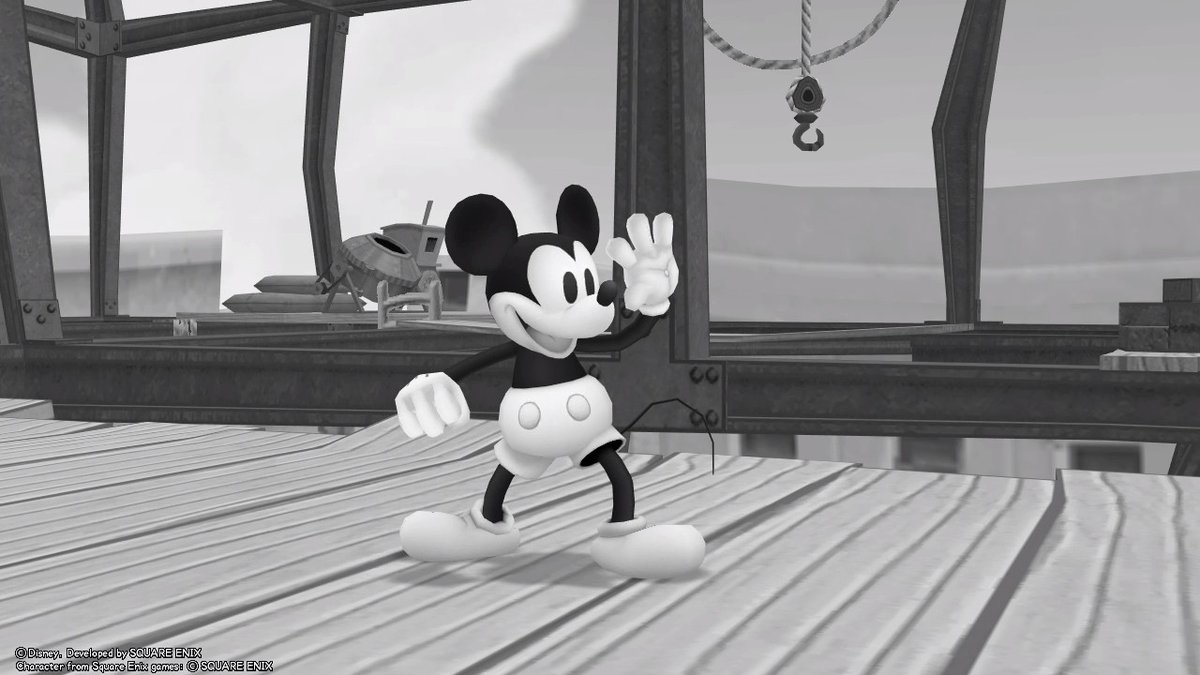 タイムレスリバー～蒸気船ウィリーの世界へ 白黒の世界は新鮮！ ボス