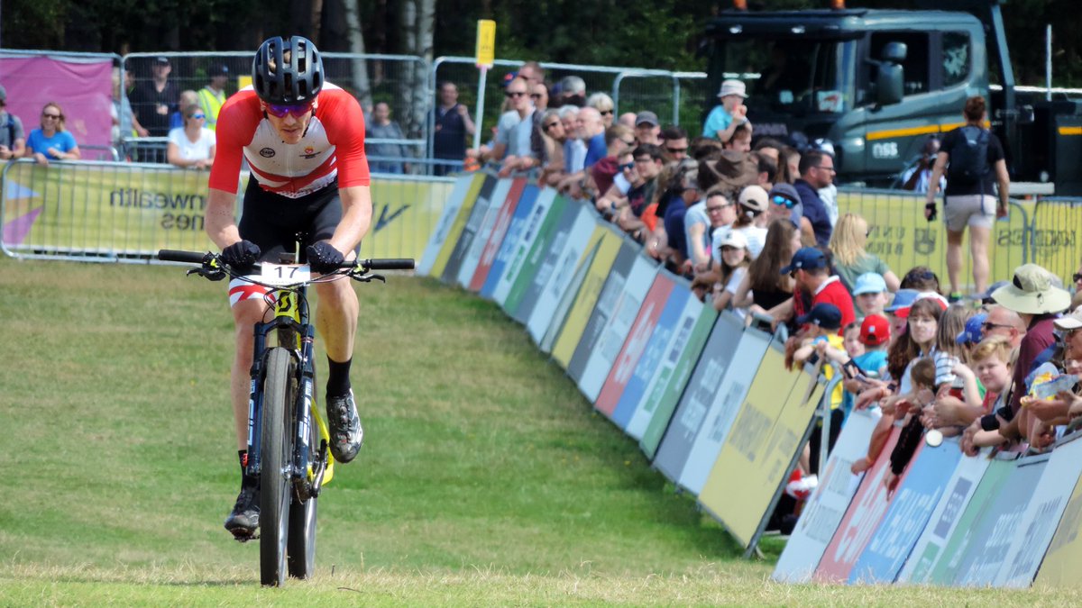 Jersey’s Rhys Hidrio, who was targeting a top ten spot, gets his wish with a 10th place finish in the mountain bike cross country <a href="/birminghamcg22/">Birmingham 2022</a>