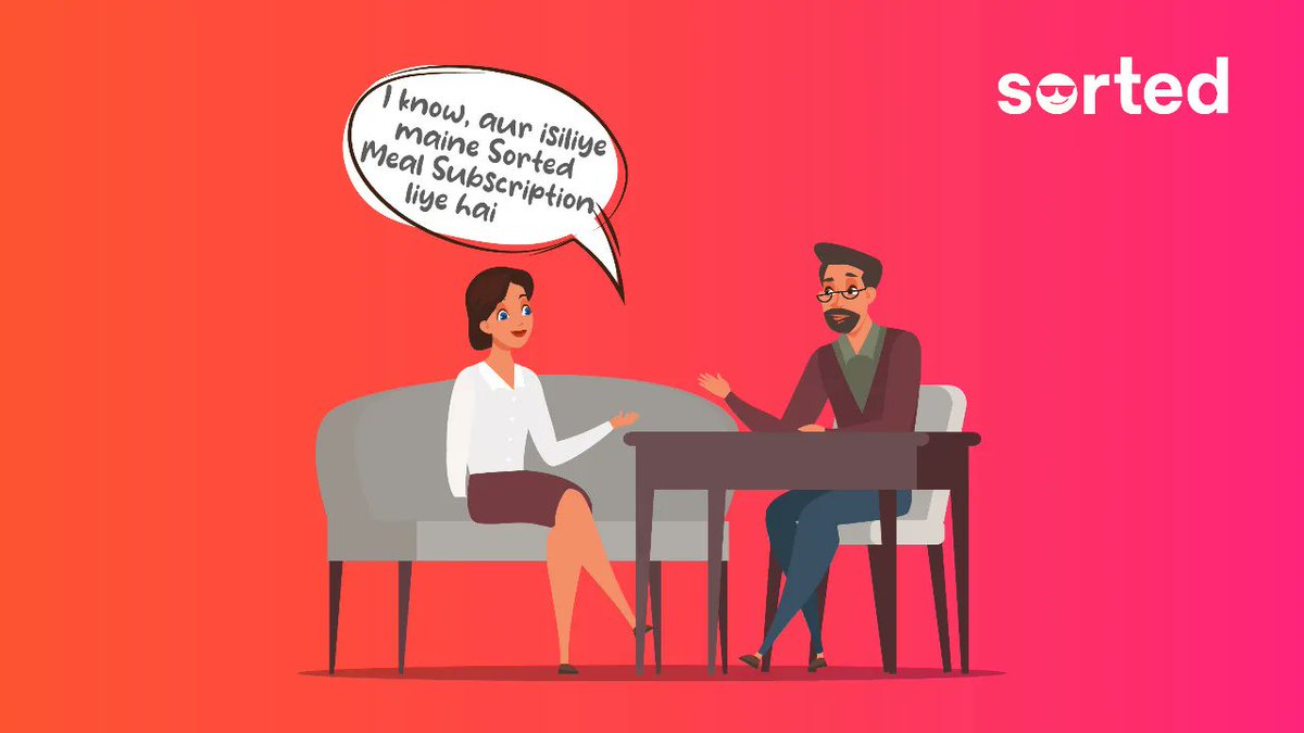 SortedClub's tweet image. Planned a solo trip but your husband doesn't know how to cook? 

We got you covered. Subscribe to our meal plan and enjoy the luxury food at home at your own convenient time. 

#Sortedclub #sortedkolkata #lifeinorder #sortedfood #food #android #googleplaystore #foodsubscription