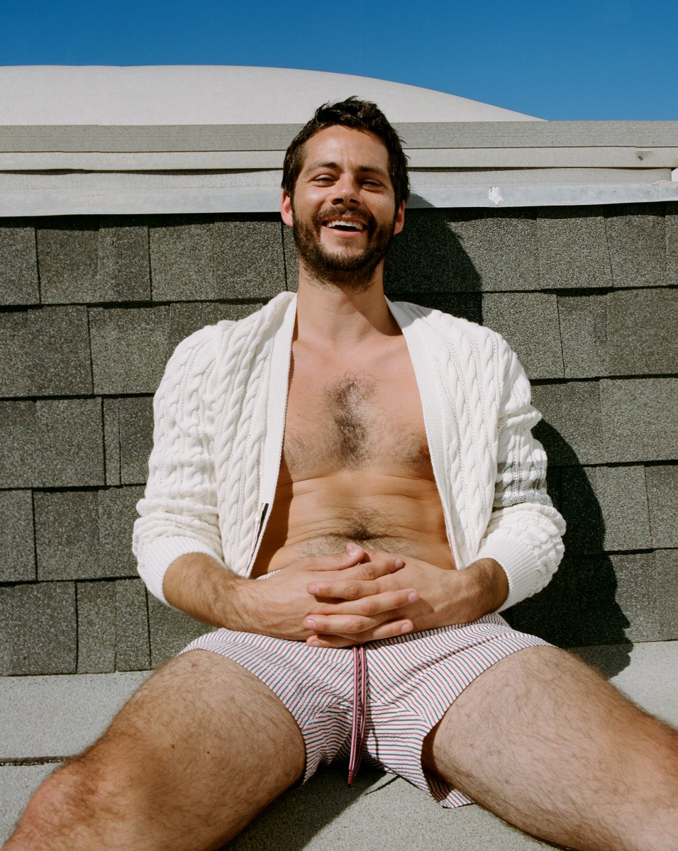 ThomBrowne's tweet photo. … soaked …
dylan o'brien wears thom browne swim for interview magazine. 

@dylanobrien @InterviewMag 
#thombrowne #dylanobrien https://t.co/16mowsGT2V