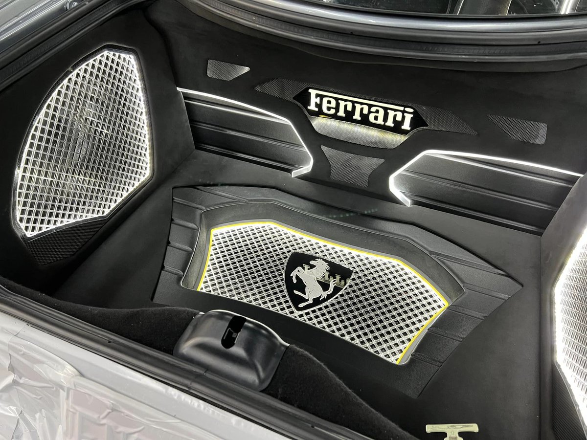 MorelHiFi's tweet photo. This @Ferrari 599 received an ultra high-end audio build by #SoundworksMD from, Maryland, USA. "This 599 is now the perfect blend of Audiophile and Drivers car!!!" More here> https://t.co/bbKxcUTDtA

#morelhifi #caraudioinstallation #ferrari #caraudofab #morelcaraudio #teammorel https://t.co/sFeRurd2nR