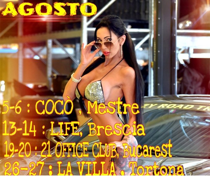 Take attention to my calendar! Come to see MY LIVE SHOW in clubs! 💣💥💥💥💥💥💥💥💥💥💥💥💥💥 https://t.co/tvbJRj<a href="/tag/milano"class="tags"><span>#milano</span></a>