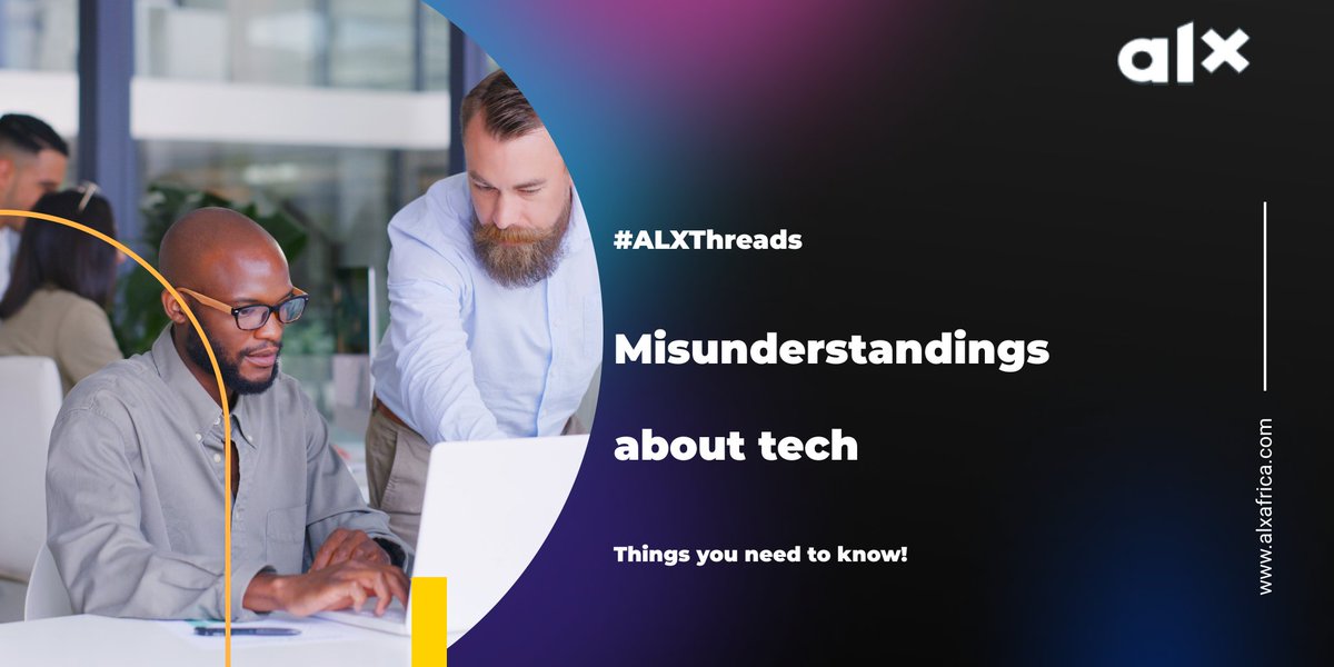 alx_africa's tweet image. Tech is the future and it needs to be fully embraced. It can be easy to get carried away and some grounding is necessary.
There are some statements about tech that are captivating but opens the door for some misunderstanding.

#tech #career #techthread