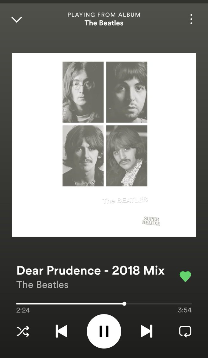 Afternoon all, in a White Album kinda mood today. Feeling all the different mood types that the album has today. 😅 What's your favorite song from the album? #thebeatles #thewhitealbum #music #60salbums #beatlesfan