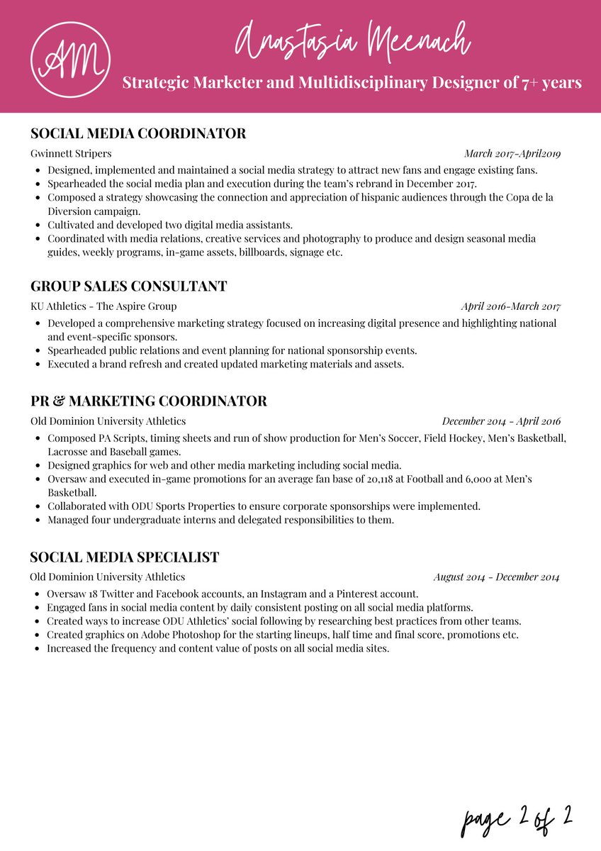 xoxAMM's tweet photo. My resume and portfolio are now like really, really pink.

What can I say? It's my favorite color. I'm sure it'll stand out 😅

https://t.co/UEJfL7SYRS https://t.co/4DEAHcGl9D