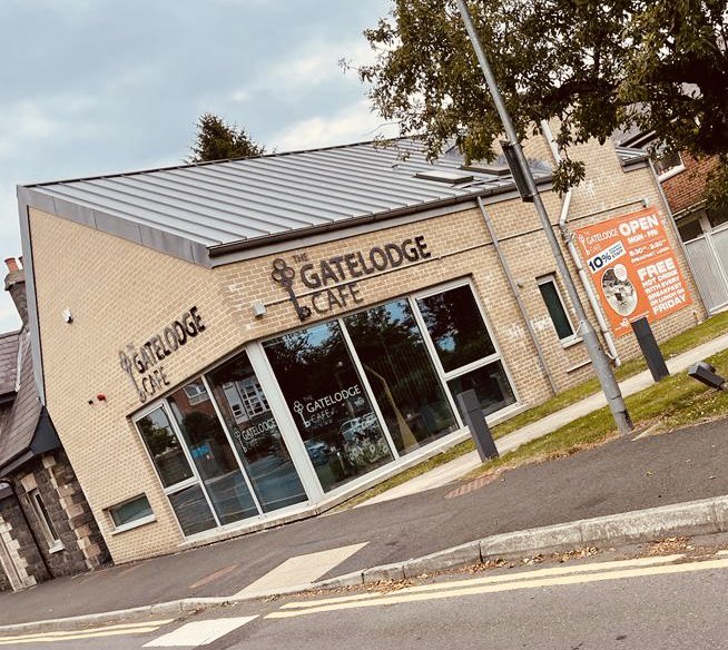 steppingni's tweet photo. What do you think of our new signage at The Gatelodge Cafe? We have had lots of compliments about it. We think it looks good, don’t you? 😀
#gatelodgecafe #newtownards #ards #ardsandnorthdown #cafe #coffee #breakfast #lunch #thisissteppingstonesni https://t.co/1sLGmRgsVJ