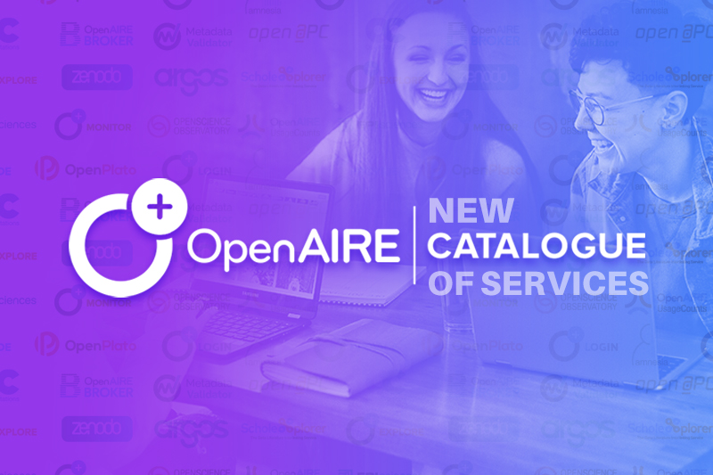 OpenAIRE_eu's tweet photo. Check out our new Catalogue of #OpenAIREServices which provides valuable and updated information and offers many options that help users save time and find the best service matching their needs!
#OpenScience #ScholarlyCommunication
https://t.co/myArPUJMjA https://t.co/WL574N4Pzy
