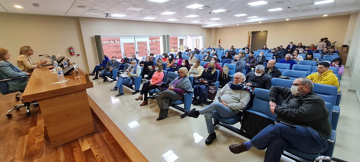 #AHORA Griselda Benavidez, Secretaria de Igualdad de Oportunidad y Género junto a la Dra. <a href="/bozzarellicho/">Sofía</a>, realizan la apertura de Jornada de Capacitación #LeyMicaela #Hoy #ViolenciaLaboral