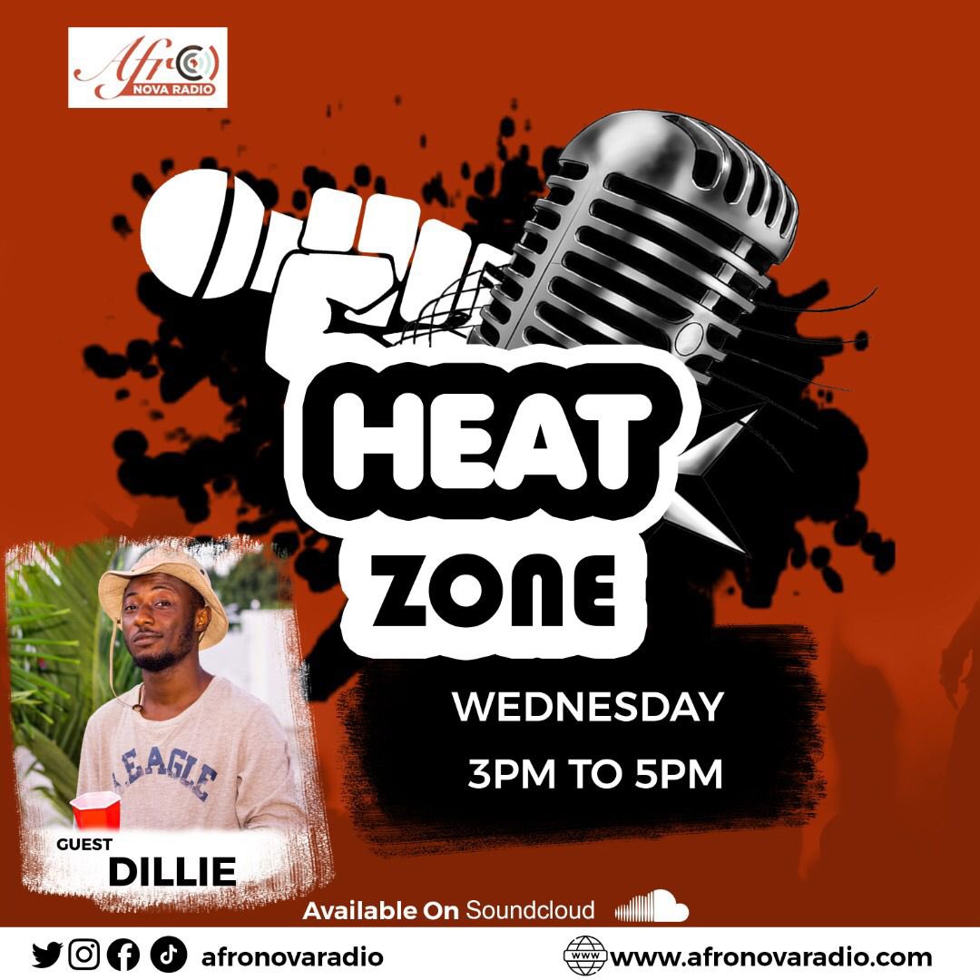 afronovaradio's tweet photo. It’s going to be HOOOOOT on the HEAT ZONE!!! We have a very talented and awesome guest today. Tune in to have a good time with our host Vincent and our guest Dillie!
#afronova
#afronovaradio
#campusradio
#university
#innovative
#educative
#creativity
#fun
#heatzone https://t.co/riR3qEBTUN