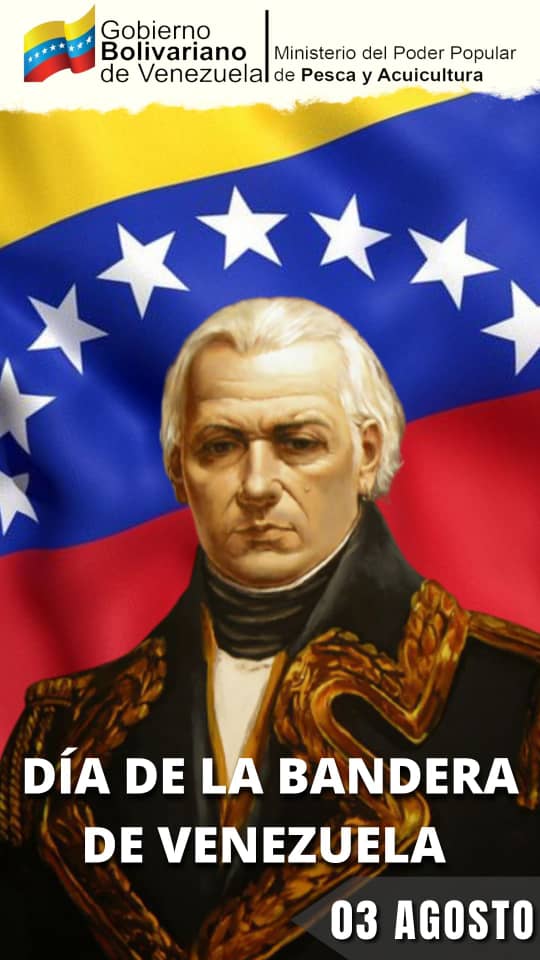 Hoy está más vivo que nunca el amarillo que representa las riquezas de la patria, el azul, al mar Caribe que nos cubre y el rojo, la sangre derramada en las luchas independentitas. Francisco de Miranda la izó por primera vez en la Vela de Coro en 1806. 🇻🇪
#VivaElTricolorNacional