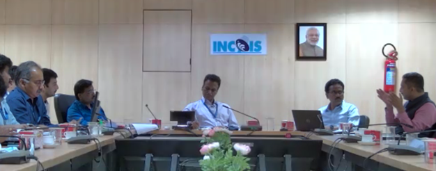incoismoes's tweet photo. Today we hosted a wonderful #AmritMahotsav #iConnect75 session @#Hyderabad iCEN-68 '#Ocean #Observations, #Information & #Advisory #Servicesβ with keynote by Dr. Anand Gupta (ADG-Dev. @DghIndia) followed by eminent panel discussions. Multiple MoU signed on #Fishery #BigData #UDA. https://t.co/3J4AuTYuph