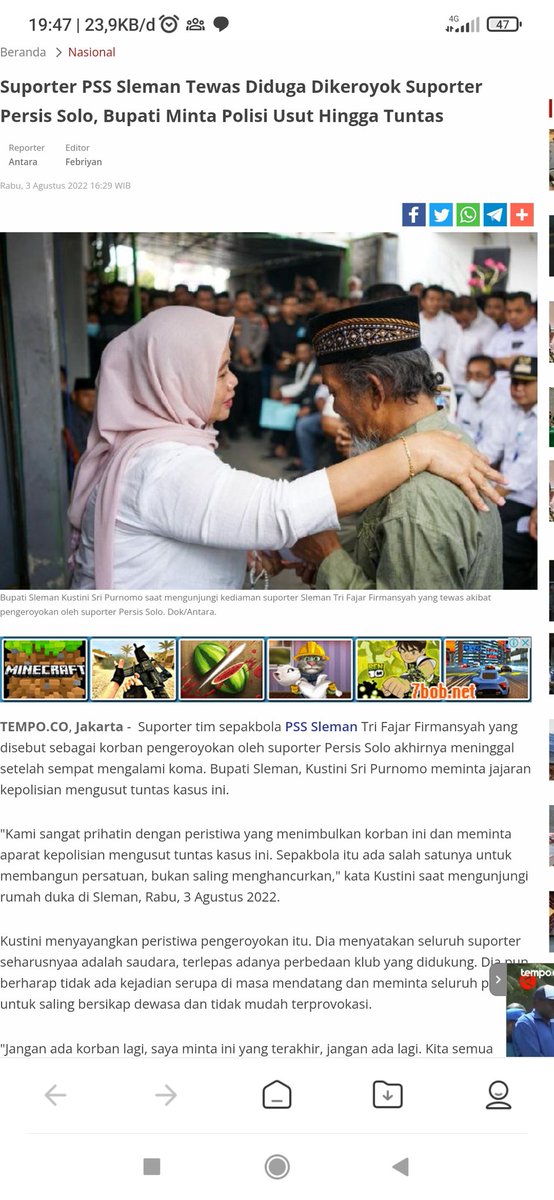 PasoepatiNet's tweet photo. Halooo @tempodotco 
Sekali lagi, jangan membuat berita yang menyesatkan. https://t.co/7UwkdAi4nN