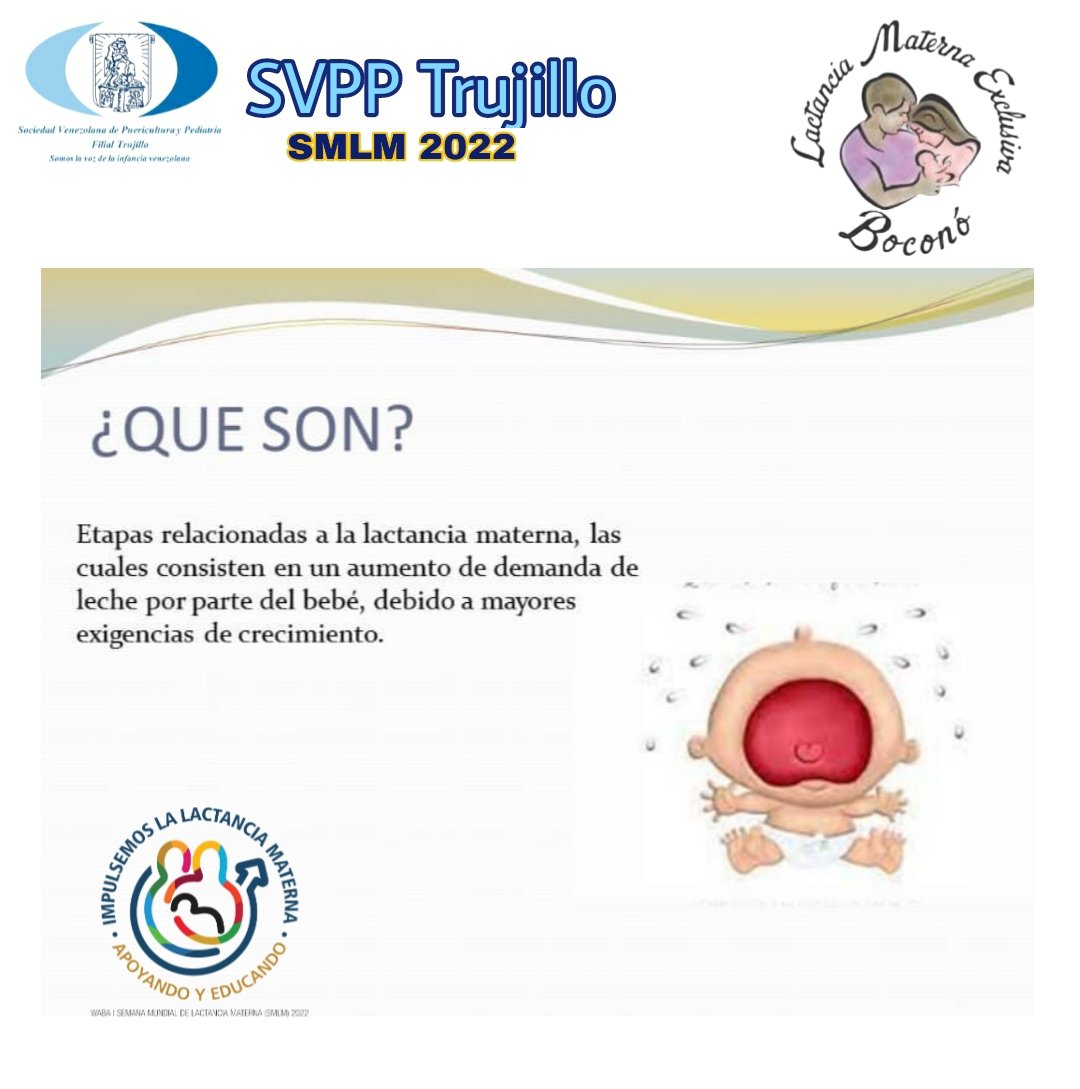 FilialSvpp's tweet photo. 1 al 7 de agosto, #SMLM
Brotes de Crecimiento
Dra. Daryerling Briceño
Médico Cirujano
01/08/2022
#SVPP
#lmeb
#SVPP
#OMS
#UNICEF
#Promocion
#LactanciaMaterna
#LactanciaHumana
#SVPPFilialTrujillo
#SVPPTrujillo
#CLM
#Trujillo
#Valera
#Boconó
#bocono_trujillo https://t.co/aJXdKgXKAJ