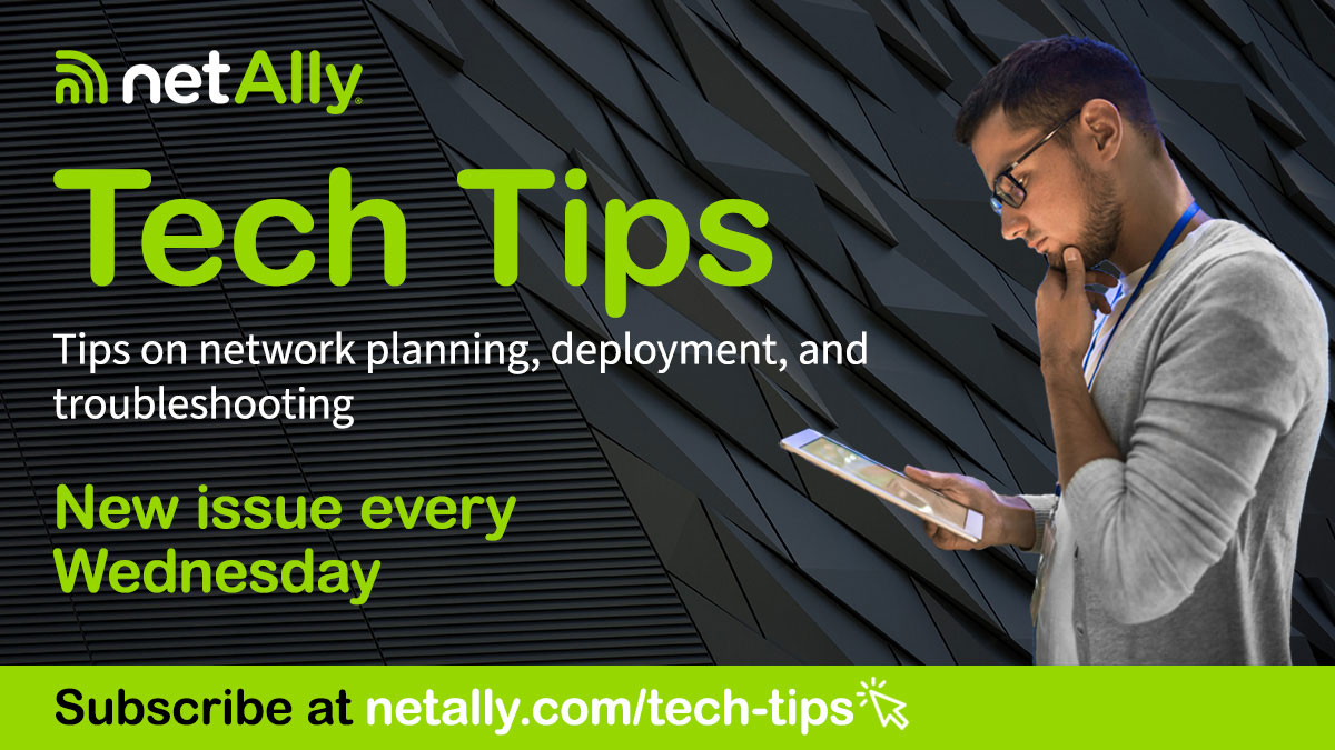 NetAlly's tweet photo. Wednesday Tech Tips - How is Wi-Fi 6 Testing Different? https://t.co/anGvjXdQ04
#WiFi6 #WiFi6E #NetAlly #networktesters https://t.co/1zFM5grrO4