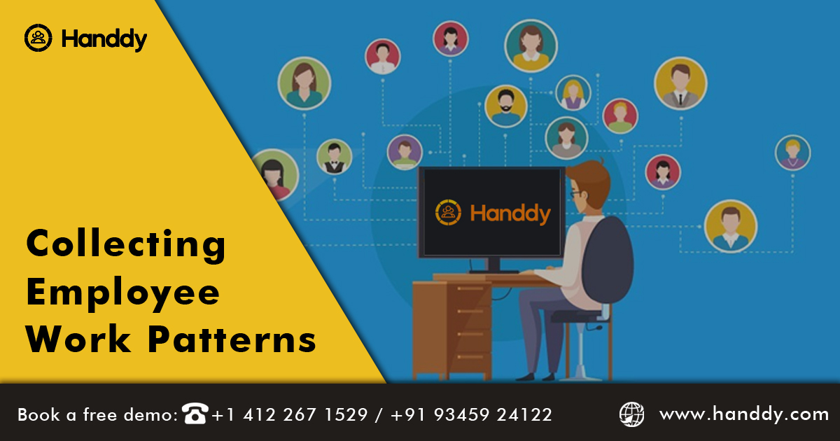 Handdy granularly collects employee work patterns and provides data to the company. Visit: bit.ly/3LkQQJT to learn more. #employeemonitoring #employeeproductivity #productivity #productivityimprovement #workfromhome #remoteteams #remotework #employeeengagement #handdy