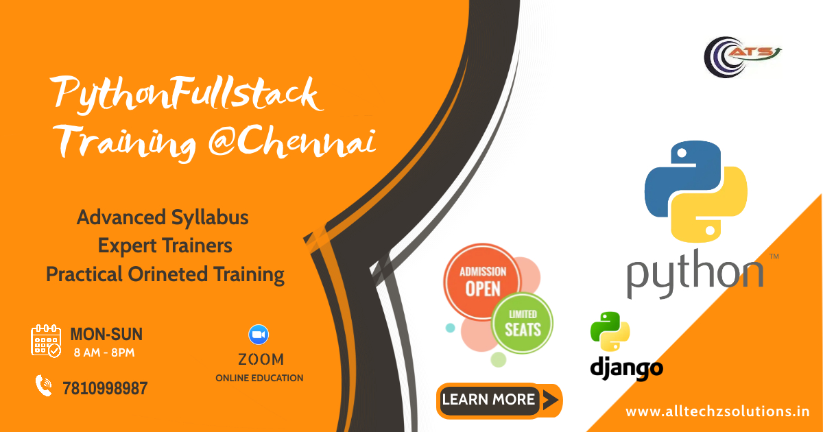 alltechz's tweet image. AlltechZ Offers #PythonFullstack Training Institue in @Chennai.

#PythonFullstackTraininginchennai   #PythonFullstackTraininginvelachery #PythonFullstacktraininginstituteinchennai #PythonFullstacktraininginstituteinvelachery 
Visit us:alltechzsolutions.in
Contact Us:7810998987
