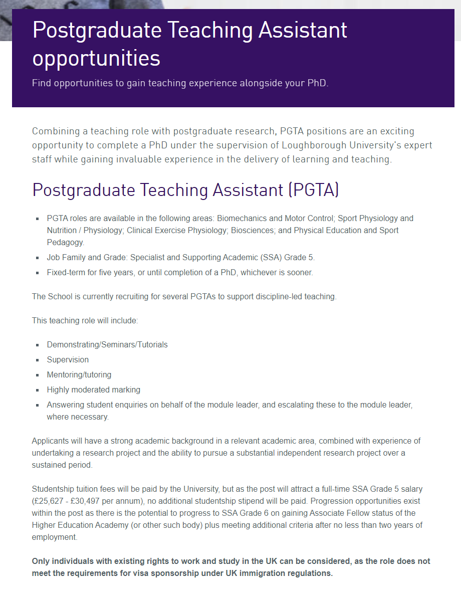 Dr Lee Taylor PhD (@drleetaylor) on Twitter photo 5yr fully funded PhD with teaching assistant role (~£25-30k) <a href="/LboroSSEHS/">LboroSSEHS</a>
Altitude project avaibale with myself, <a href="/LJJ_nutrition/">Lewis James</a> <a href="/GregoireMillet1/">Gregoire Millet</a> <a href="/andyjshaw89/">Andy Shaw</a>
Project Proposal QR22
Full details: tinyurl.com/2w8dpd95
Deadline: Aug 18th
Must have right to work in UK. 5yr fully funded PhD with teaching assistant role (~£25-30k) <a href="/LboroSSEHS/">LboroSSEHS</a>
Altitude project avaibale with myself, <a href="/LJJ_nutrition/">Lewis James</a> <a href="/GregoireMillet1/">Gregoire Millet</a> <a href="/andyjshaw89/">Andy Shaw</a>
Project Proposal QR22
Full details: tinyurl.com/2w8dpd95
Deadline: Aug 18th
Must have right to work in UK.
