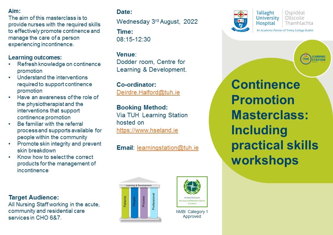 CLDTallaghtUniHospital (@cldtallunihosp) on Twitter photo Great collaboration today with our colleagues in CHO 6&7 and TUH delivering the continence promotion masterclass. Many thanks to <a href="/eimear_lee/">Eimear Lee Moloney</a> <a href="/RegionalEdDSKW/">Regional Education Dublin Sth, Kildare & Wicklow</a> <a href="/MaeveFogarty/">Maeve Fogarty</a> <a href="/mariecostello/">marie costello</a> <a href="/Coloplast_UK/">Coloplast UK & Ireland</a> Anne Marie Kelly CNS #continencepromotion Great collaboration today with our colleagues in CHO 6&7 and TUH delivering the continence promotion masterclass. Many thanks to <a href="/eimear_lee/">Eimear Lee Moloney</a> <a href="/RegionalEdDSKW/">Regional Education Dublin Sth, Kildare & Wicklow</a> <a href="/MaeveFogarty/">Maeve Fogarty</a> <a href="/mariecostello/">marie costello</a> <a href="/Coloplast_UK/">Coloplast UK & Ireland</a> Anne Marie Kelly CNS #continencepromotion