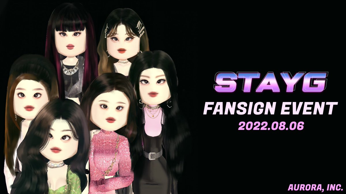 AURORAINCRBLX's tweet photo. <STAYG FANSIGN EVENT - SATURDAY, AUGUST 6TH @ 5PM EST>

Join us SATURDAY, AUGUST 6TH @ 5PM EST as STAYG hosts their 1ST FANSIGN EVENT for their new debut "SO BAD" Get your album signed, talk to the members, take pictures around the mall, and have fun! https://t.co/Q2FnzcLkql