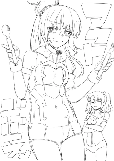 バレットナカノ ランサー
似てるよな(気のせい)

#アリスギアお絵かき 