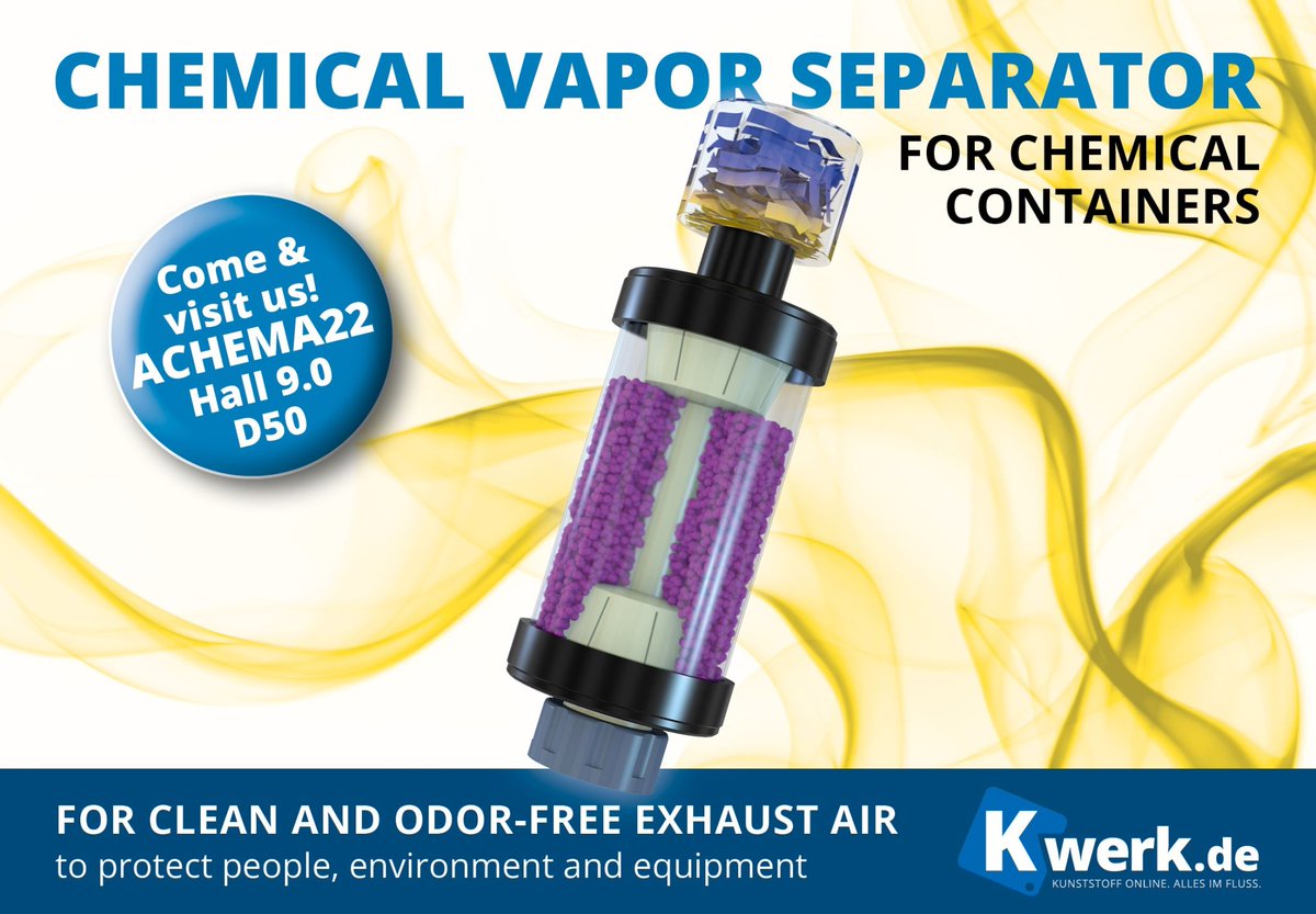 I am so happy! The days are counting until we will meet great people from different countries again. We can welcome old friends and new partners! Come and meet us at our stand Hall 9.0 Stand 50 !!! #Achema #B2B #madeingermany #Westerwald