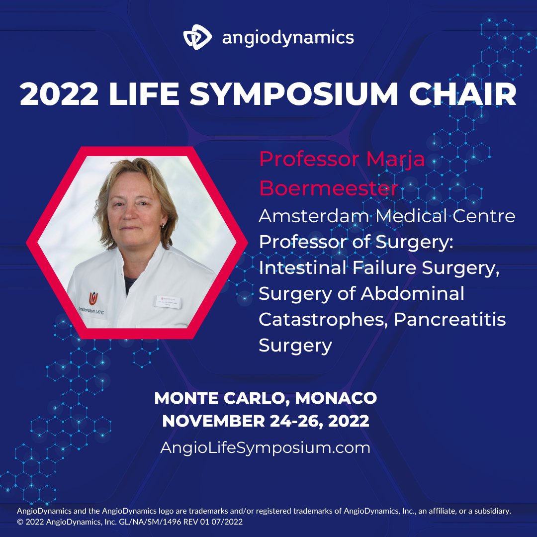 angiodynamics's tweet photo. We are delighted to reveal Professor @safesurg as the first chairperson at our #LifeSymposium in Monte Carlo! https://t.co/3NSvDc4SZd